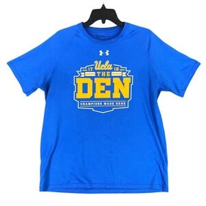 UCLA Shirt Mens L Under Armour The Den Bruins NCAA Football Basketball‎ College